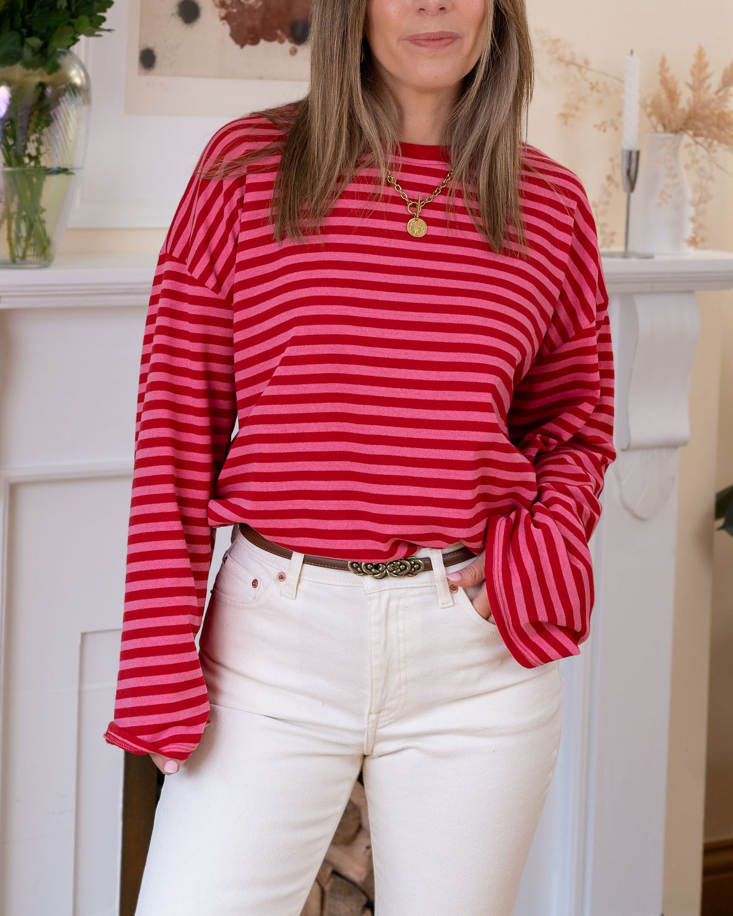 Stripe Arabella Top