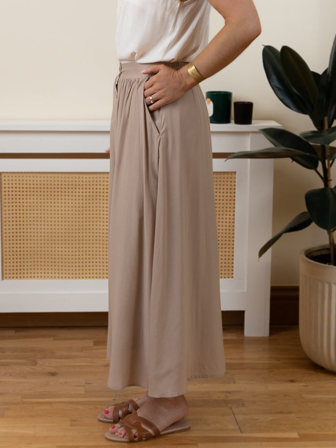 Taupe Harriet Skirt