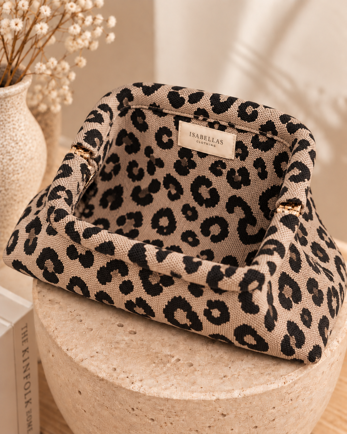 Taupe Leopard Brunna Bag (Dispatch 02/10)