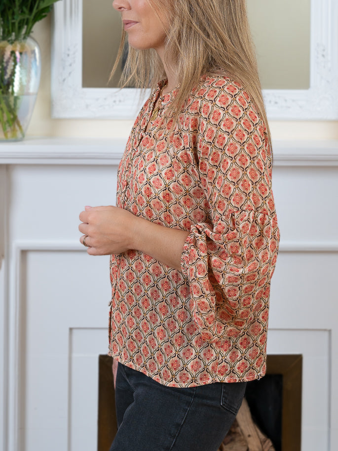 Terracota Betty Blouse