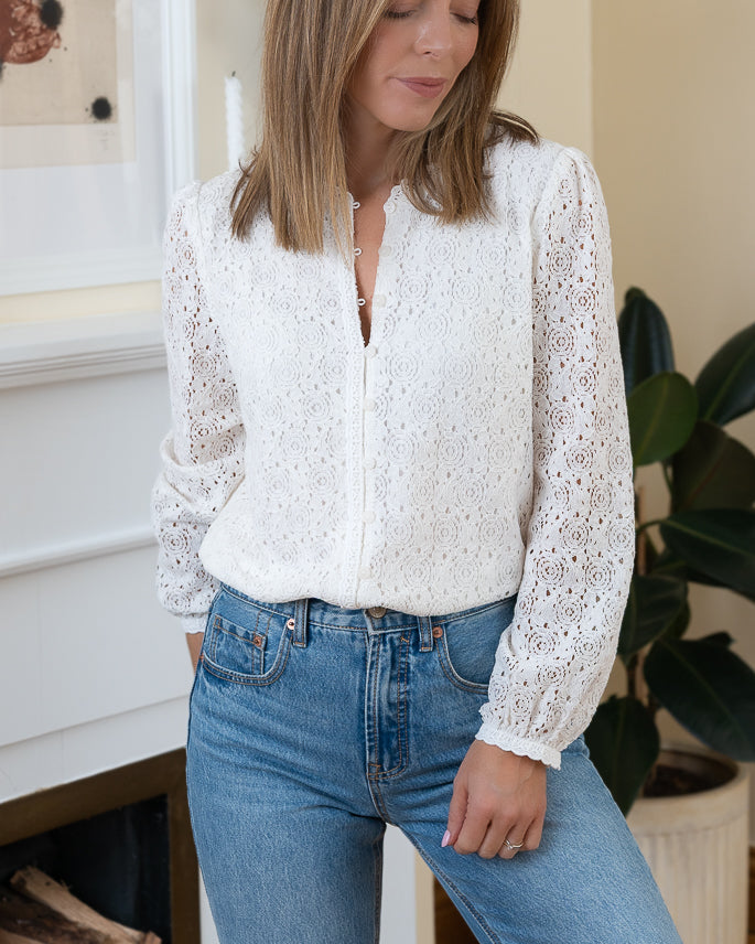 White Noemi Blouse