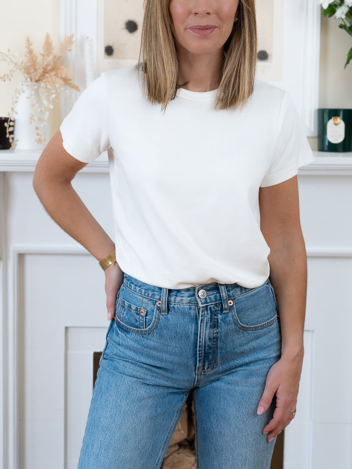 White Robin Tshirt