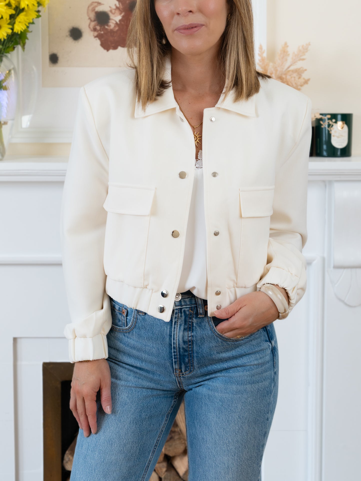 White Samantha Jacket