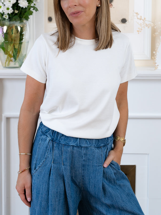 White Robin Tshirt