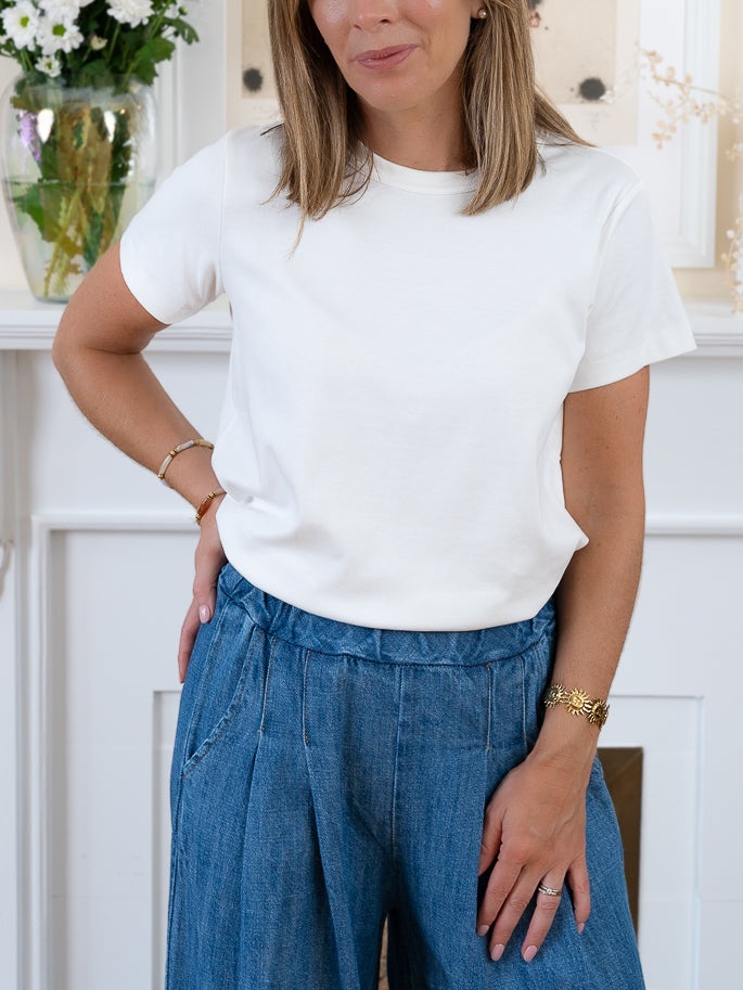 White Robin Tshirt