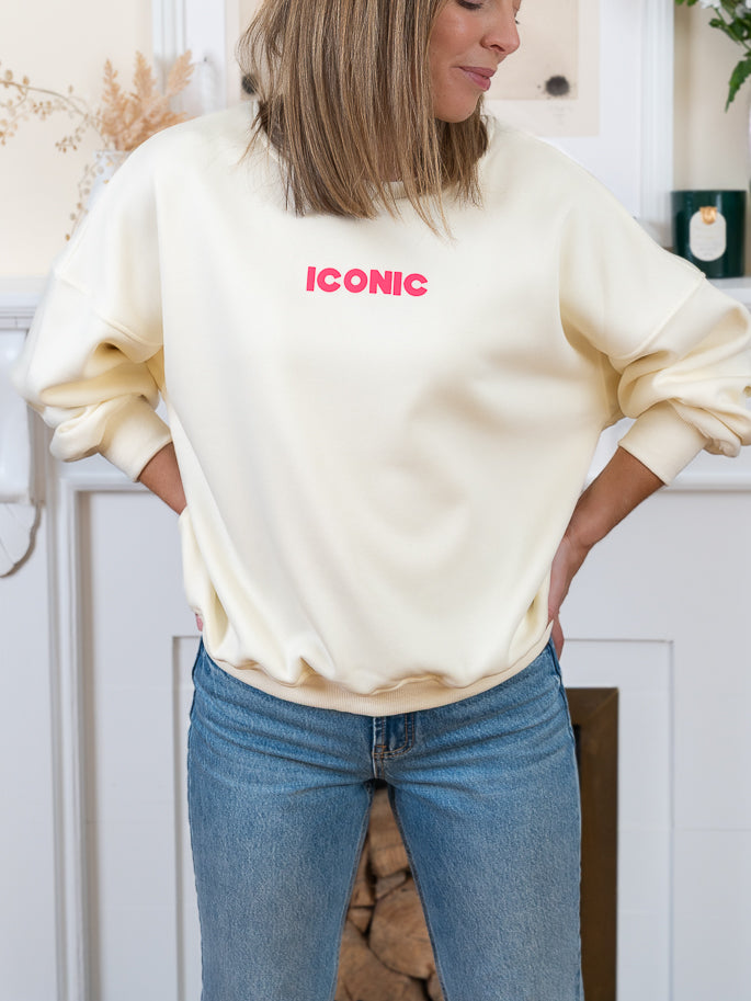 Yellow iconic Sweatshirt