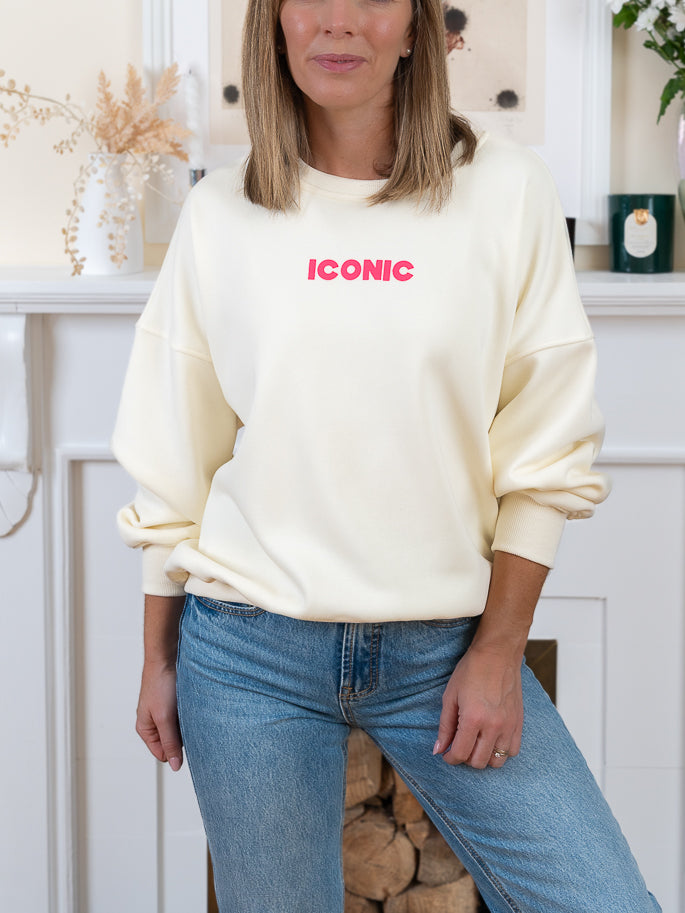 Yellow iconic Sweatshirt