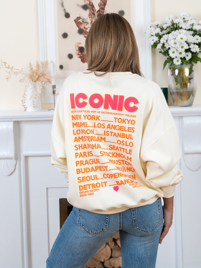 Yellow iconic Sweatshirt