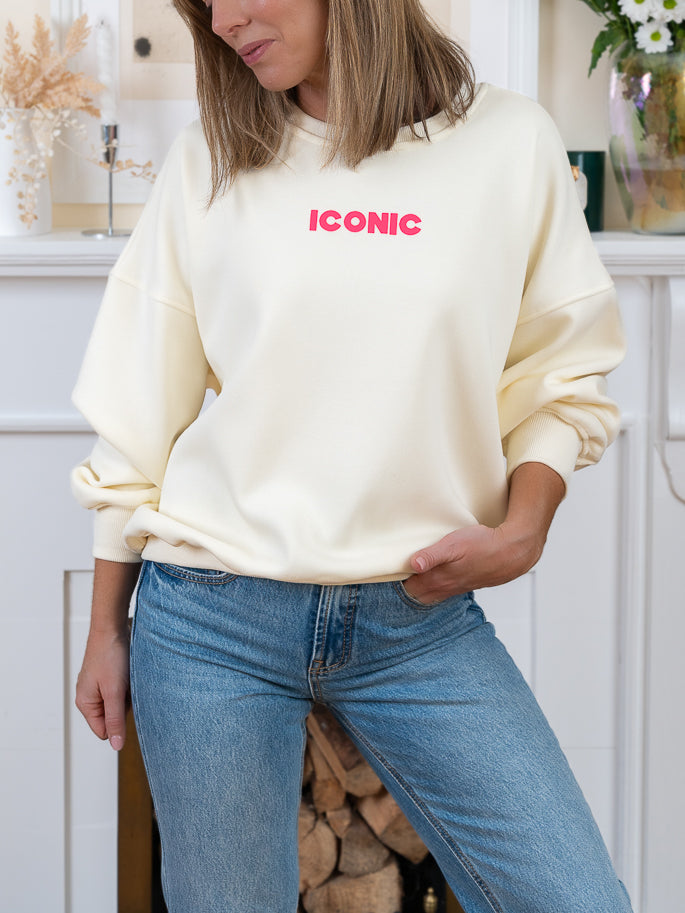 Yellow iconic Sweatshirt