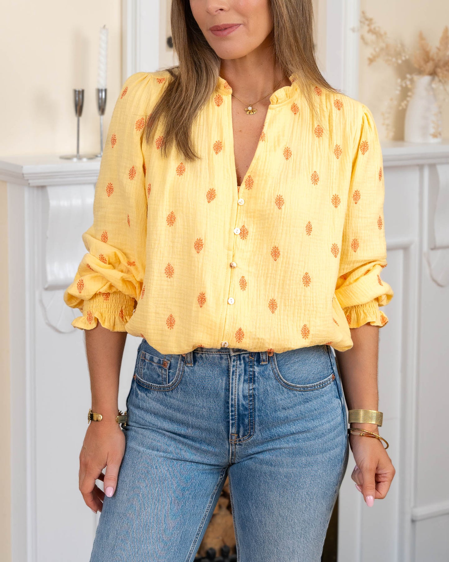 Yellow Clarke Blouse