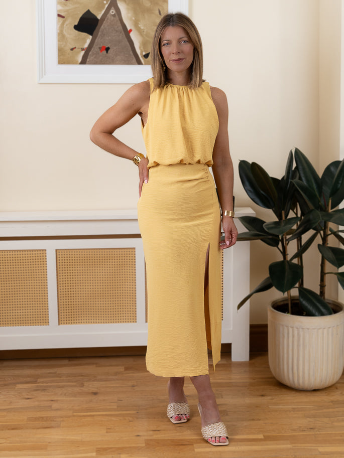 Yellow Ada dress