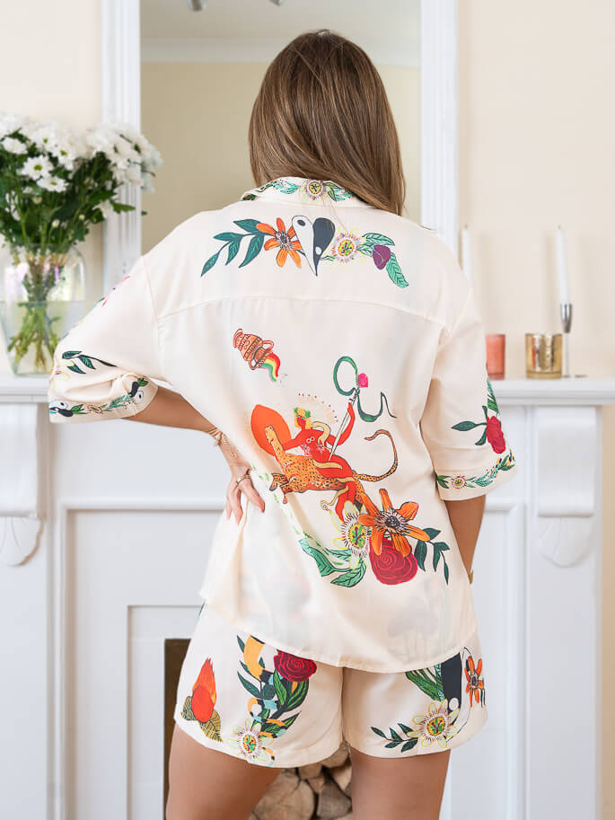 Cream Ying Yang Co-Ord