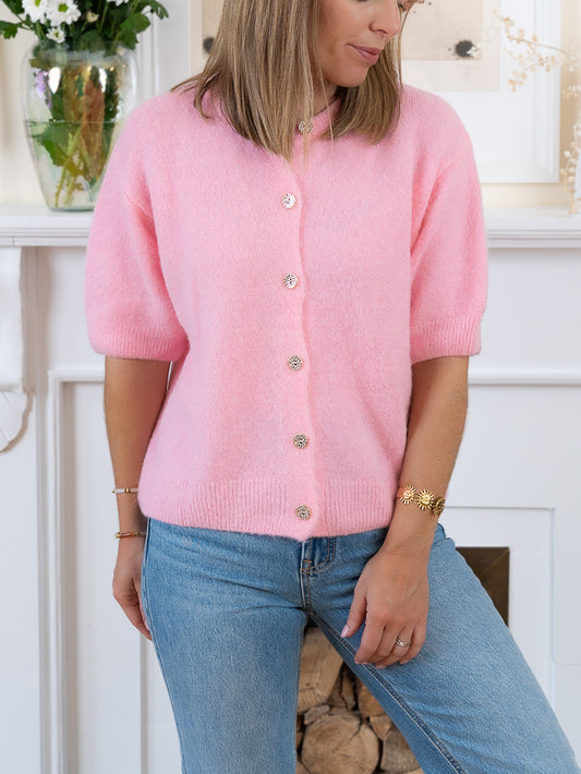 Baby Pink Anna Cardigan
