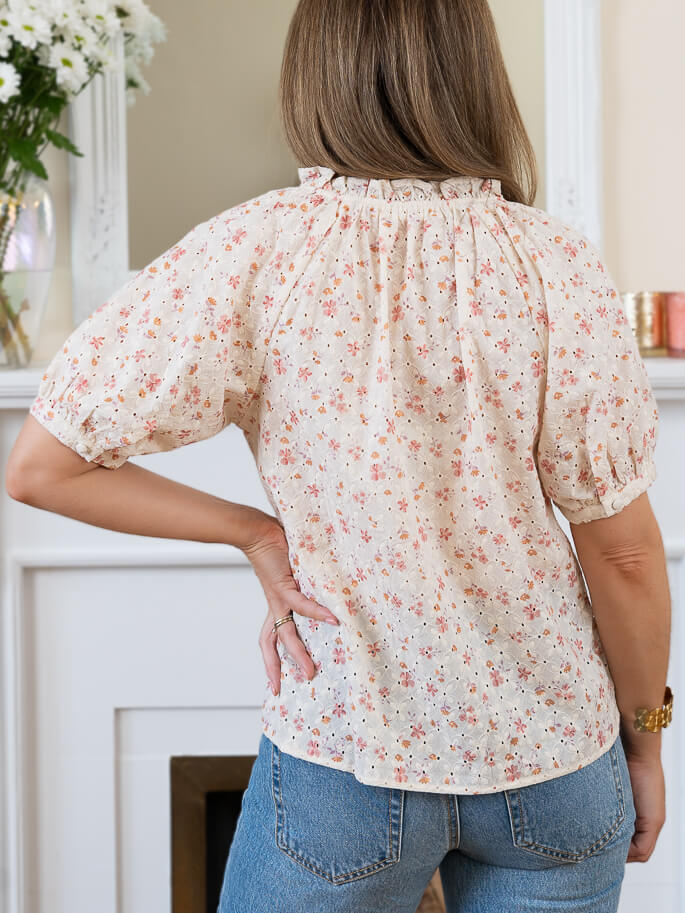 Beige Eve Blouse