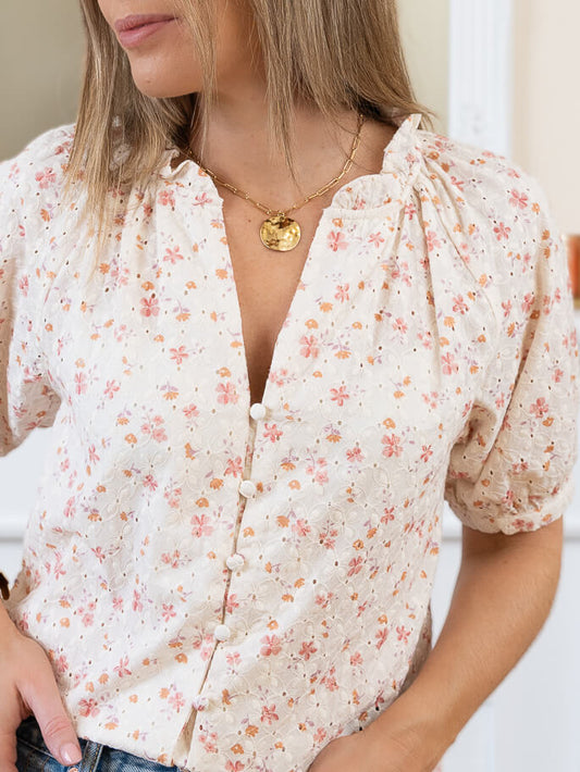 Beige Eve Blouse