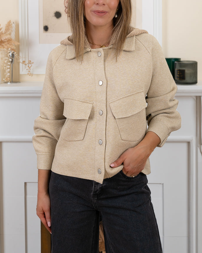 Beige  Bobby Jacket