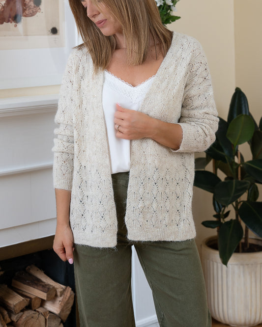 Beige Brid Cardigan