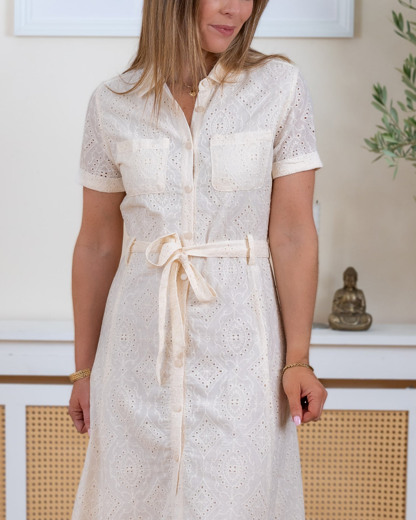 Beige Carter Dress
