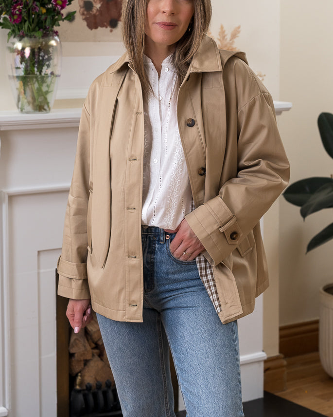 Beige Cleo Jacket