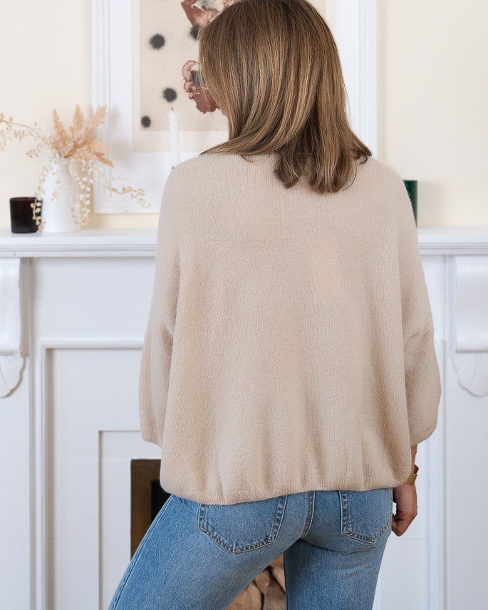 Beige Colette Alpaca Jumper