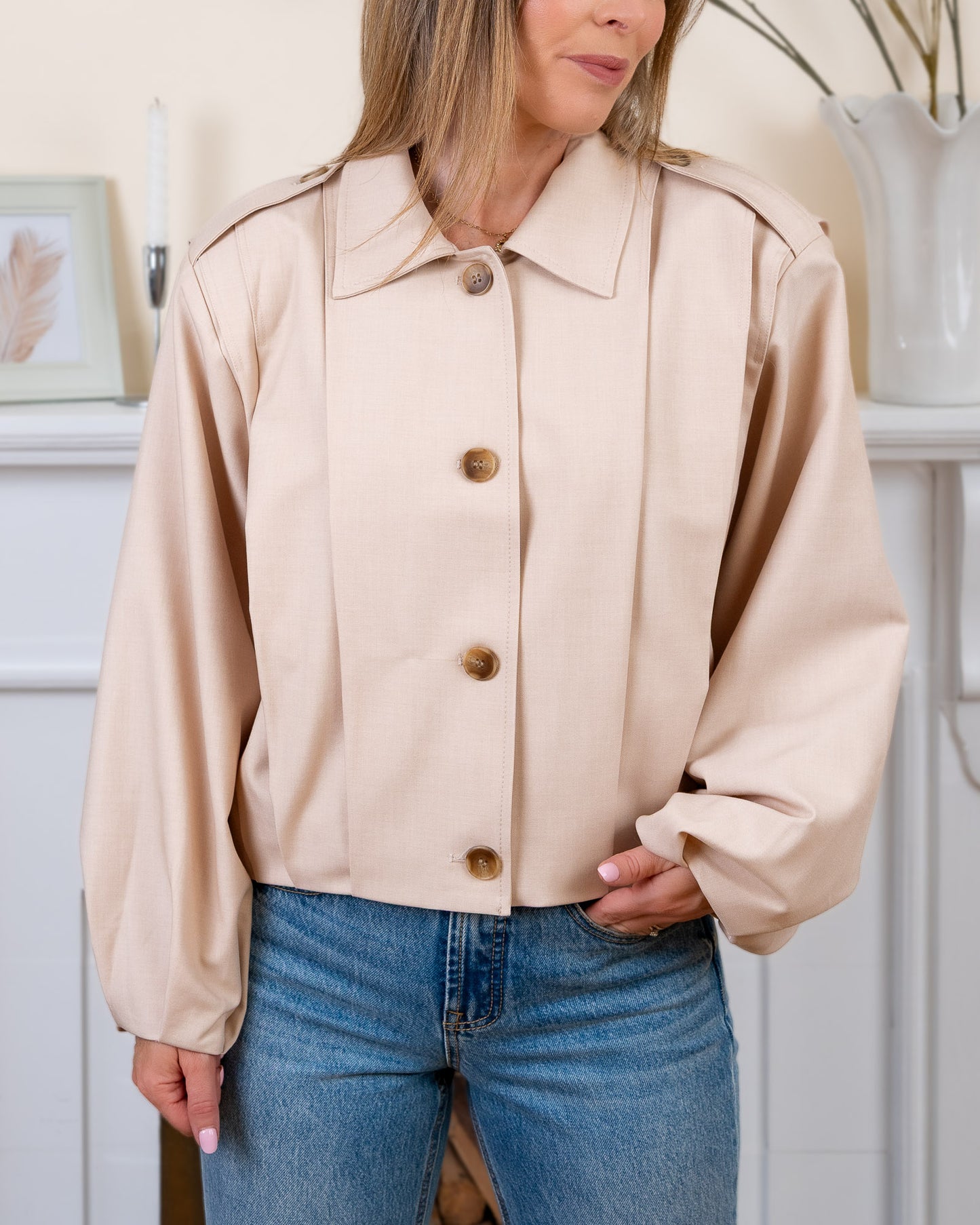 Beige Lausanne Jacket