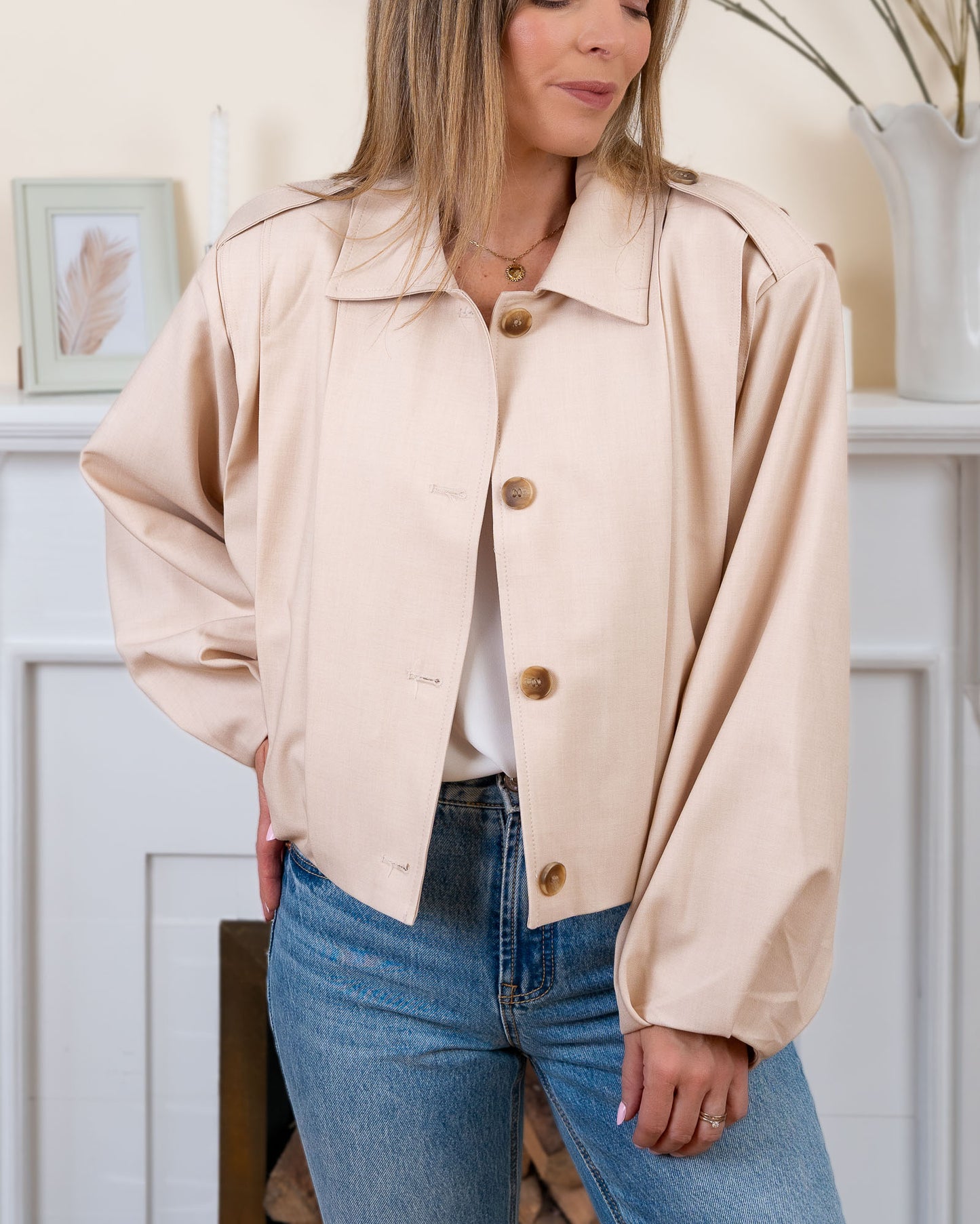 Beige Lausanne Jacket