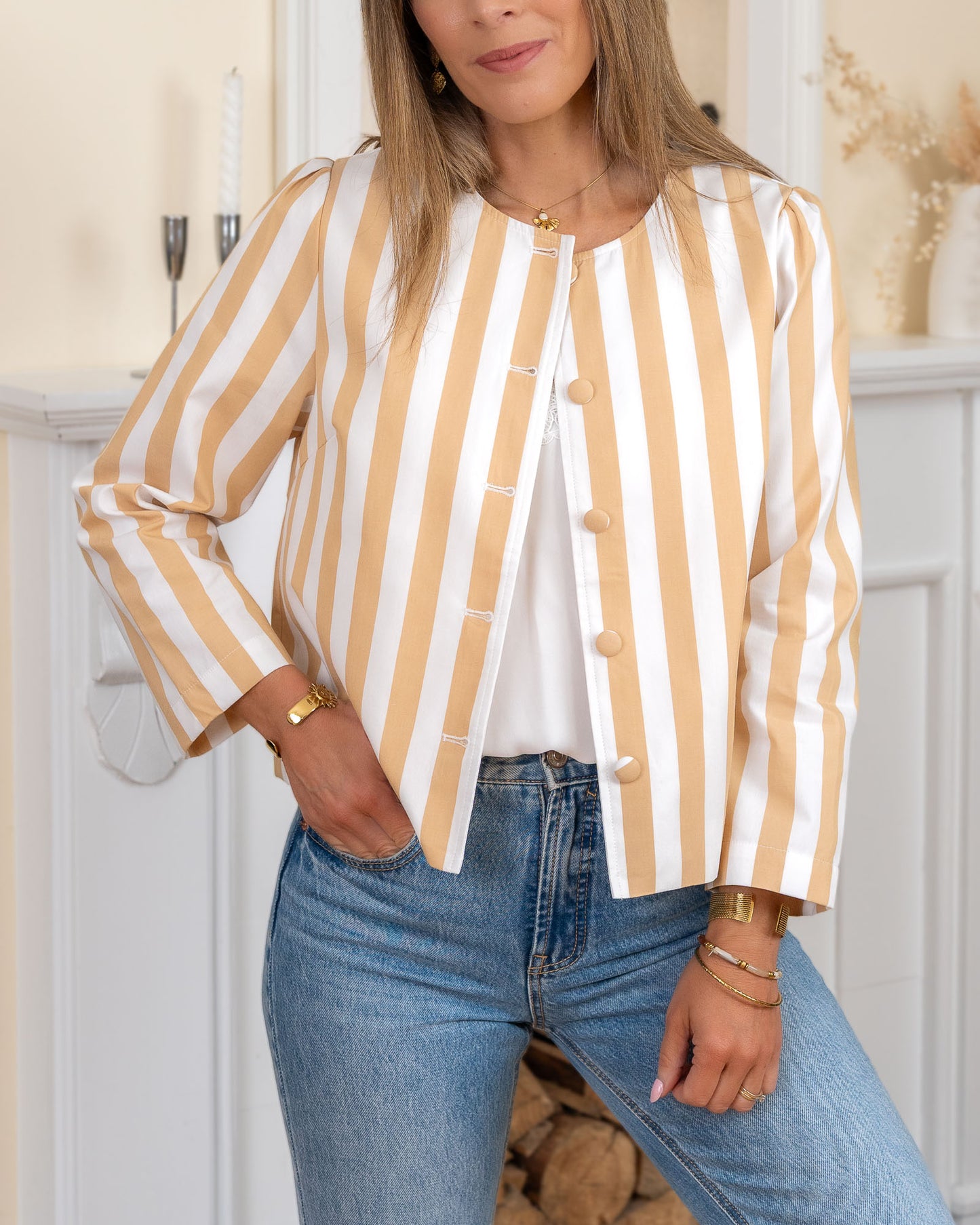 Beige Majorca Jacket
