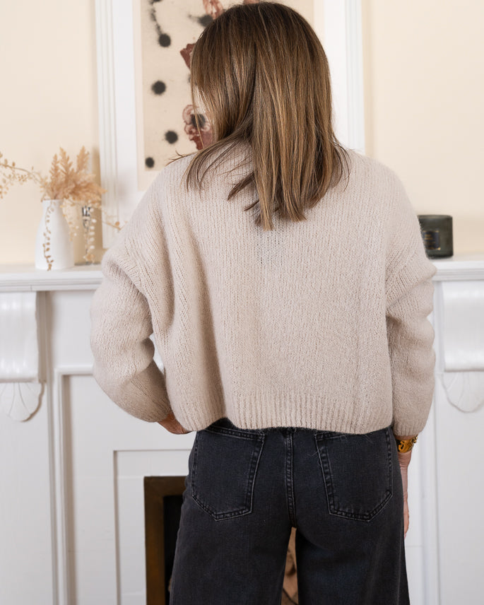 Beige Pimpa cardigan