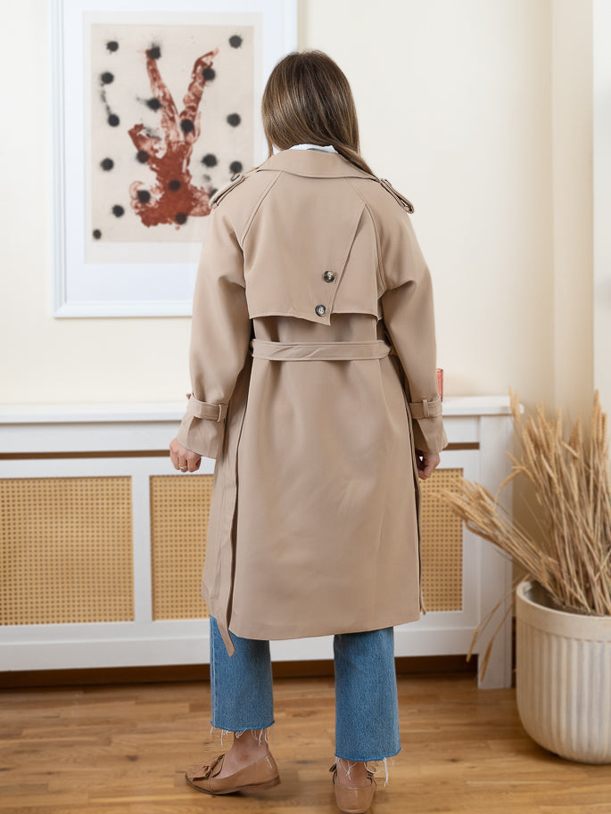 Beige Sole Trench