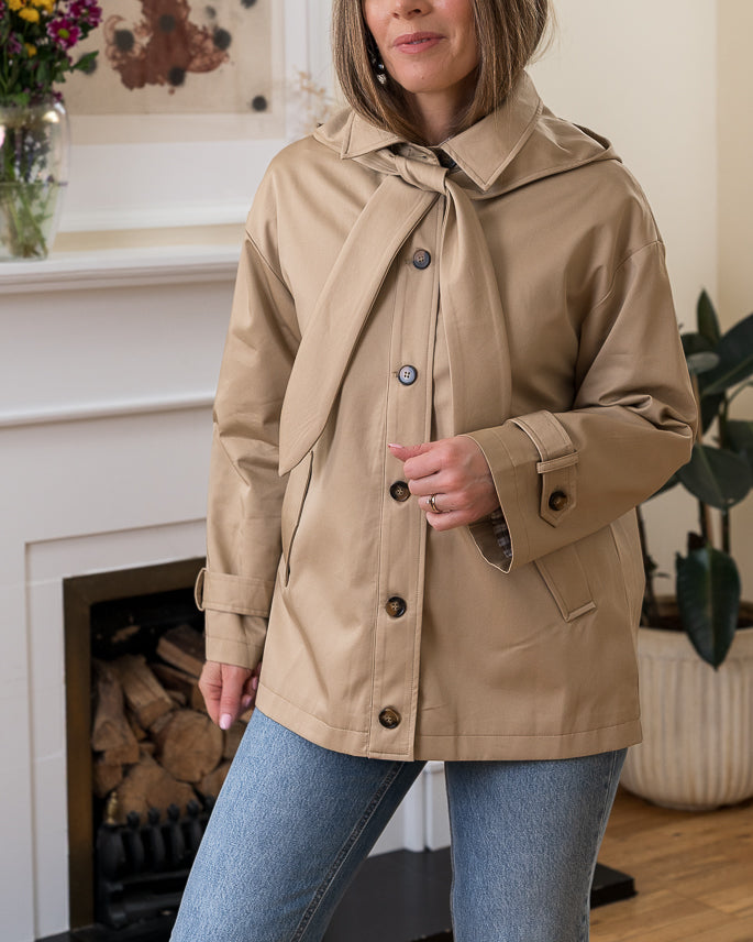 Beige Cleo Jacket