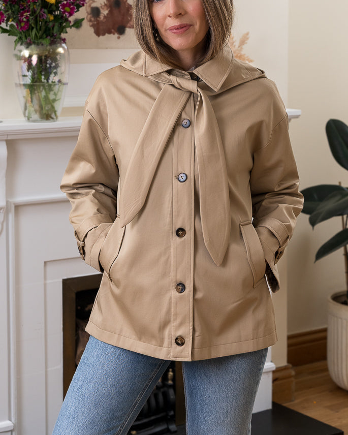 Beige Cleo Jacket