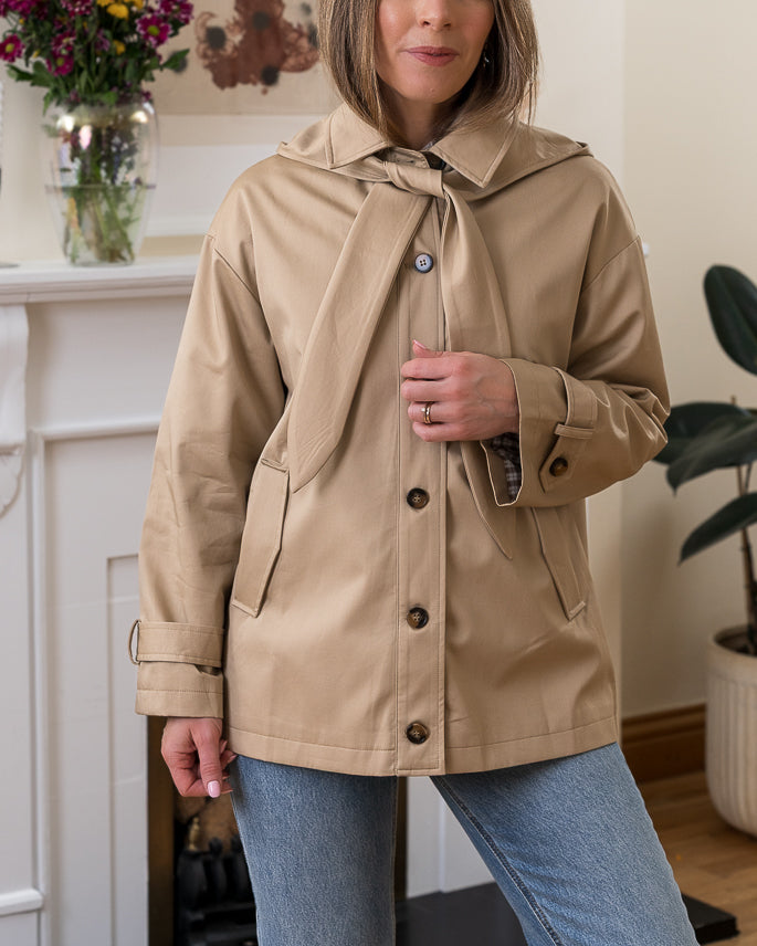 Beige Cleo Jacket