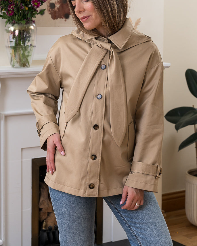 Beige Cleo Jacket