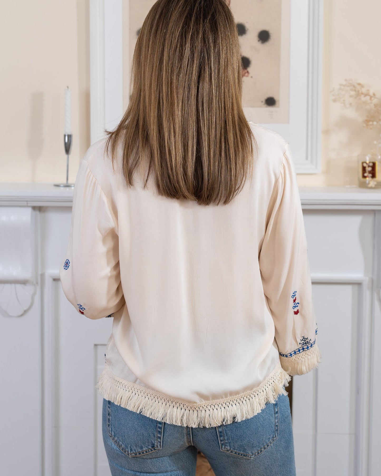 Beige Mika Top
