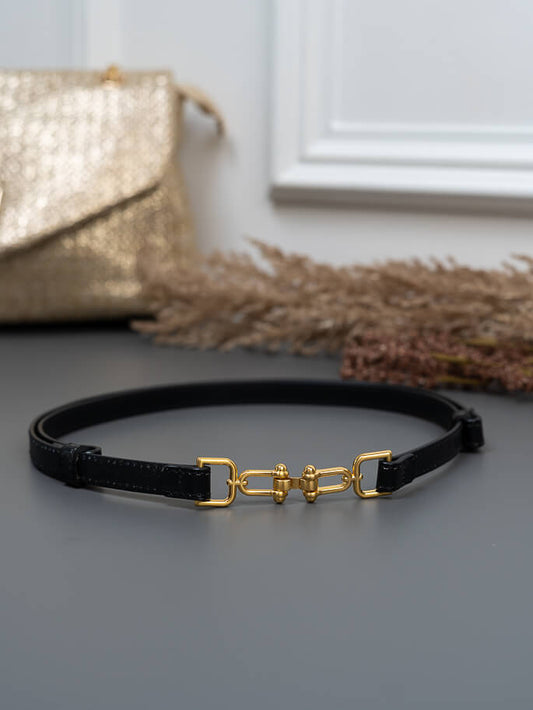 Black Molly Adjustable Belt