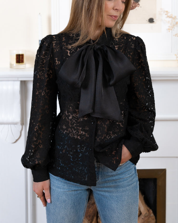 Black  Bonnie blouse