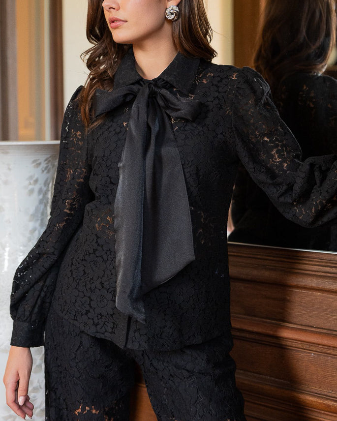 Black  Bonnie blouse