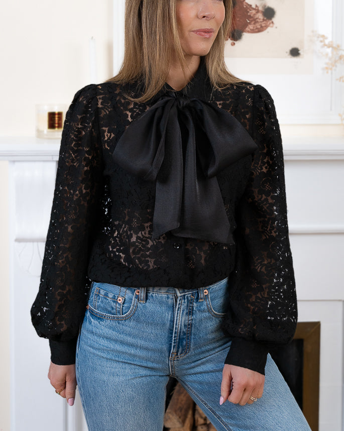 Black  Bonnie blouse