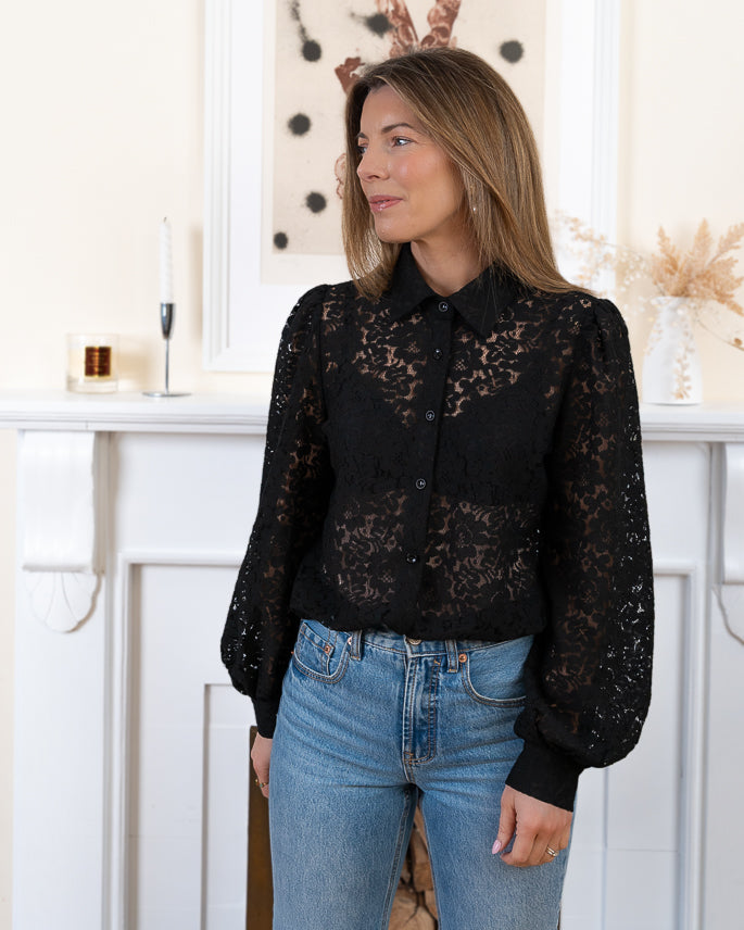 Black  Bonnie blouse