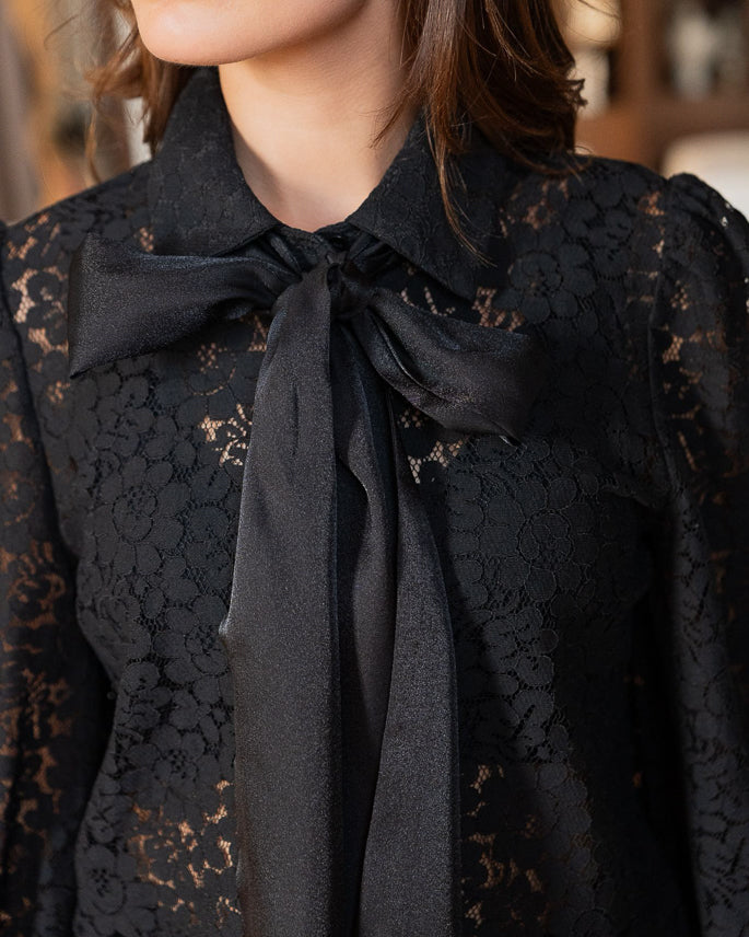 Black  Bonnie blouse