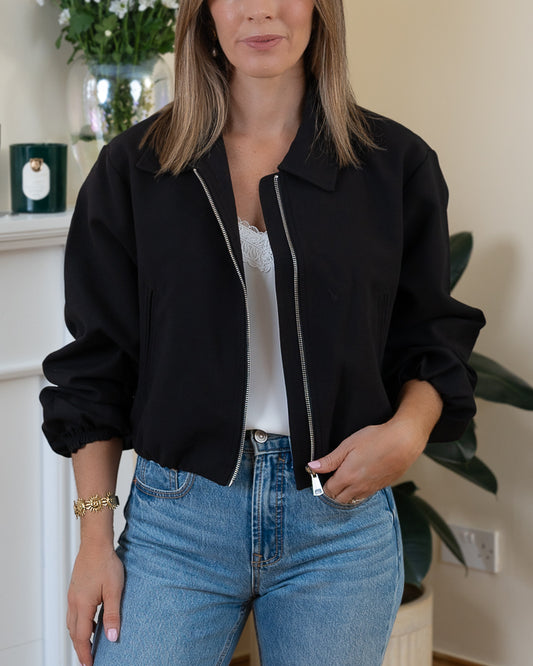 Black Jane bomber jacket
