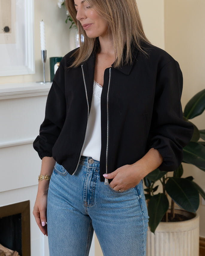 Black Jane bomber jacket