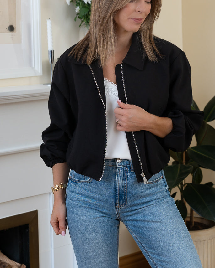 Black Jane bomber jacket