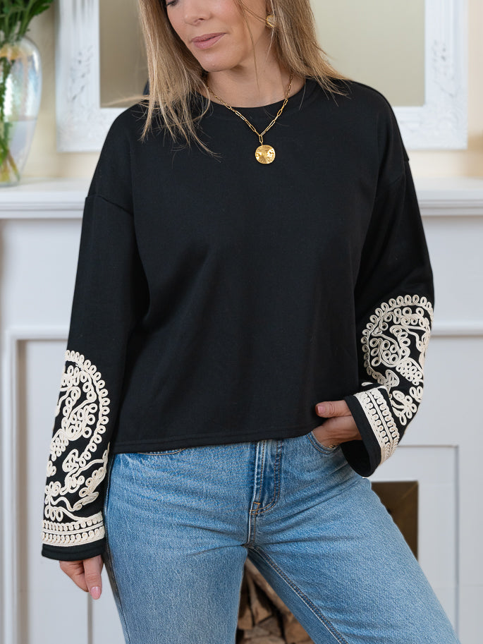 Black Lenay Top