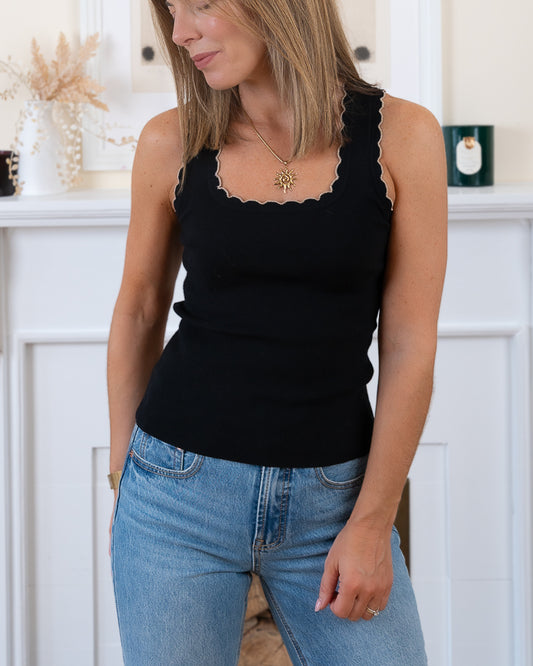 Black Naomi Top