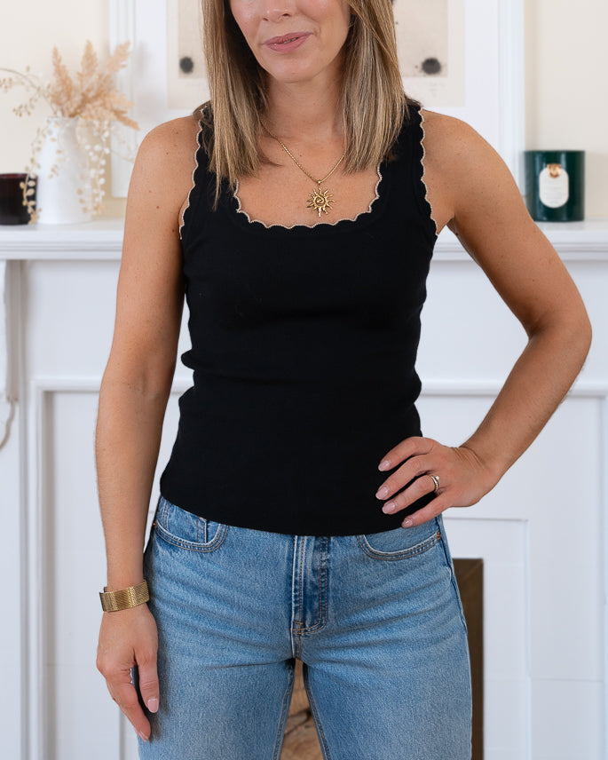 Black Naomi Top