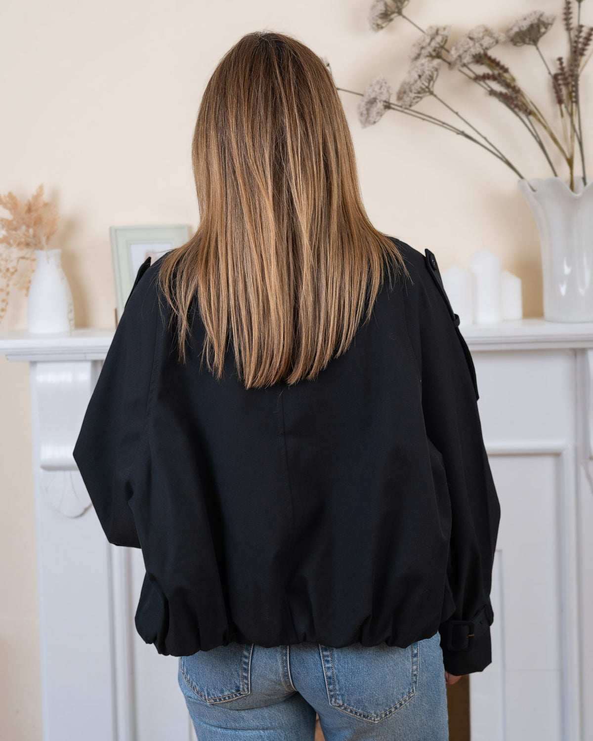 Black Parma Trench