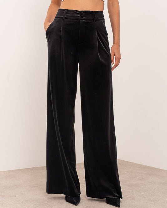 Black Velvet Blake trousers