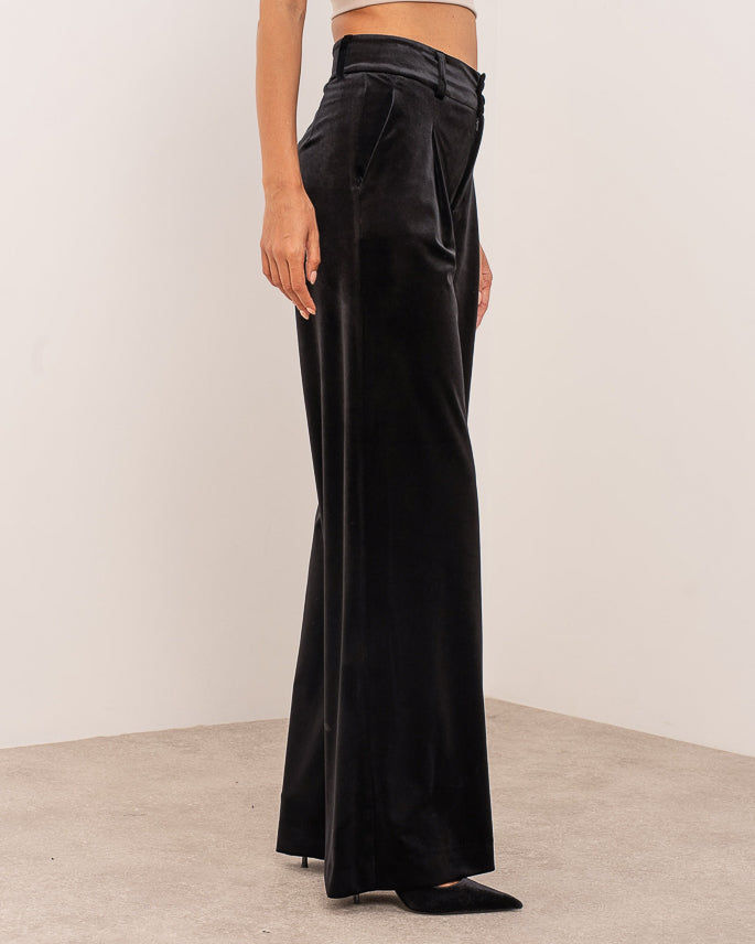 Black Velvet Blake trousers