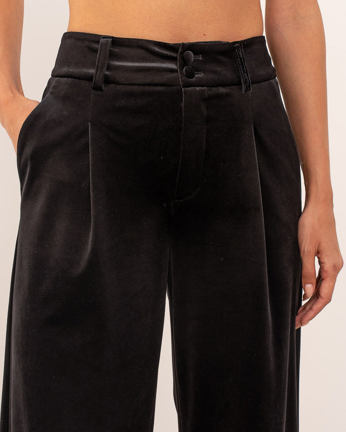 Black Velvet Blake trousers